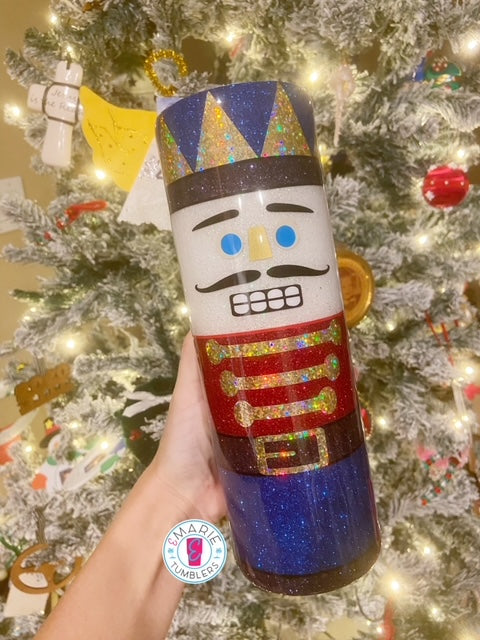 30oz Skinny Nutcracker Tumbler