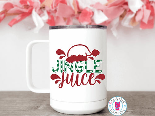 Jingle Juice Sublimation Tumbler